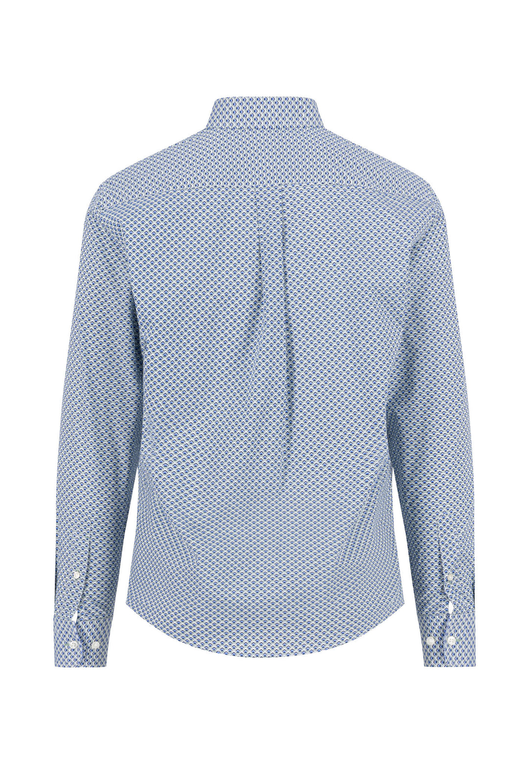 Fynch-Hatton Long Sleeve Oxford Combi Fern