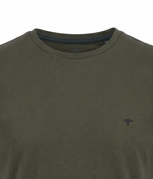 Fynch-Hatton T-Shirt Modern Fit Dark Kahki