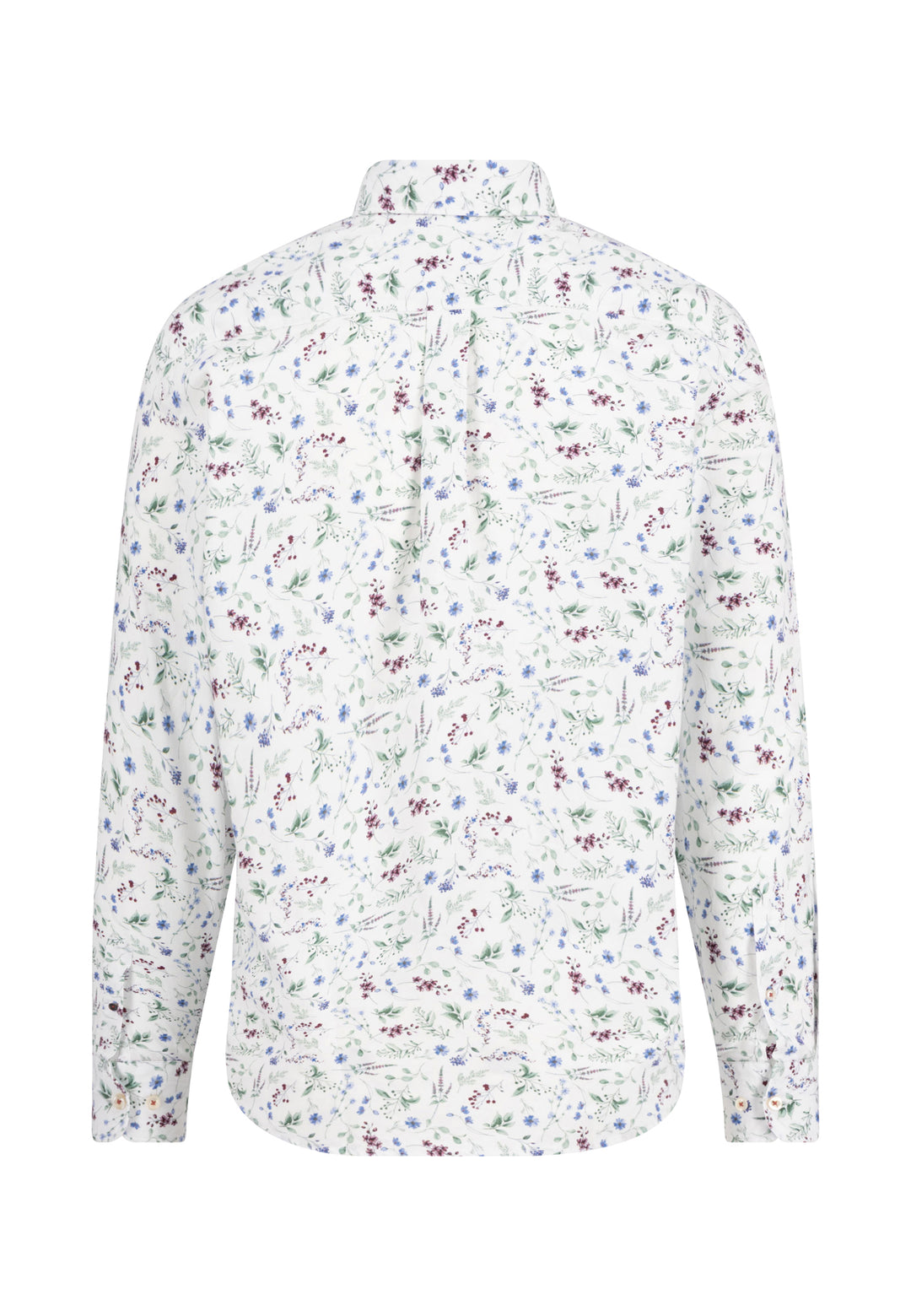Fynch-Hatton Long Sleeve Oxford Floral Spring Berry
