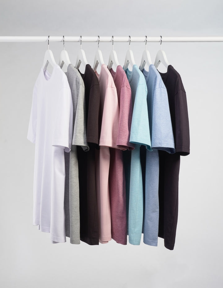 Brook Taverner Hawkes T-Shirt Mauve