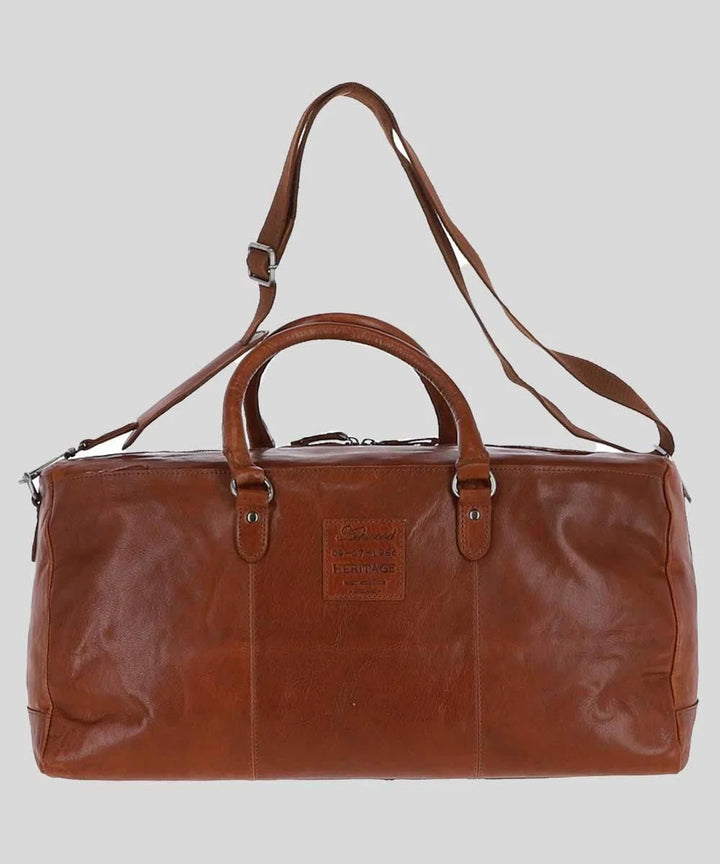 Ashwood Leather Holdall Honey Tan- F-87