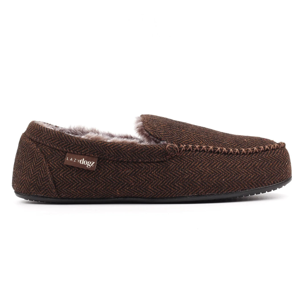 LazyDogz Slippers Hendrix 2 Brown