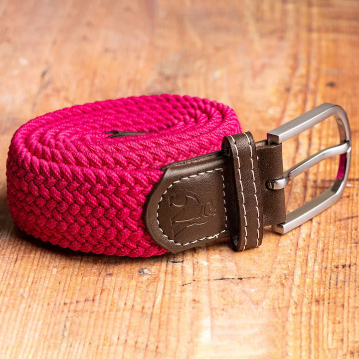 Swole Panda Woven Belt Pink
