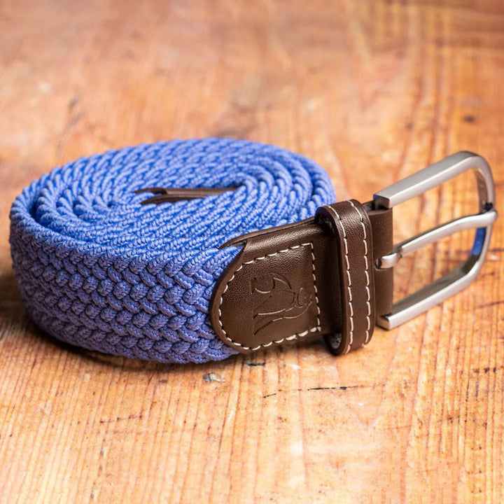 Swole Panda Woven Belt Sky Blue