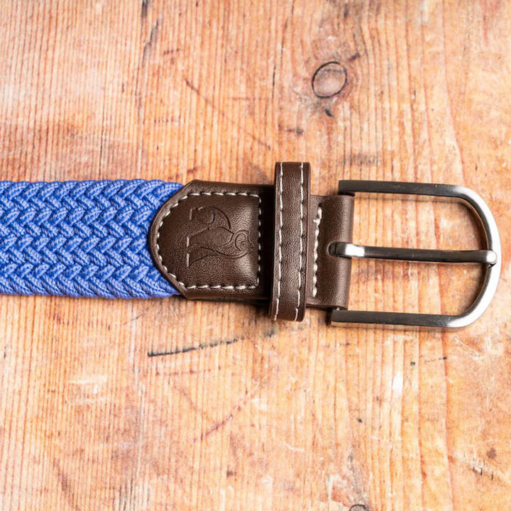 Swole Panda Woven Belt Sky Blue