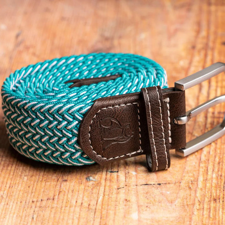 Swole Panda Woven Belt Sky Aqua Fine