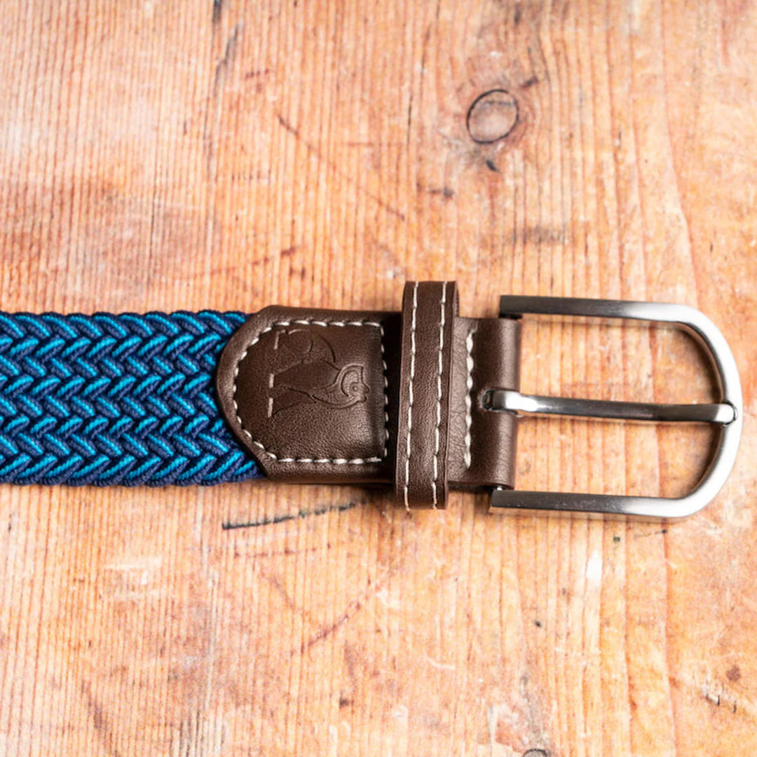 Swole Panda Woven Belt Royal Blue