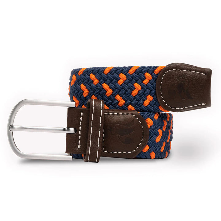 Swole Panda Woven Belt Orange & Blue