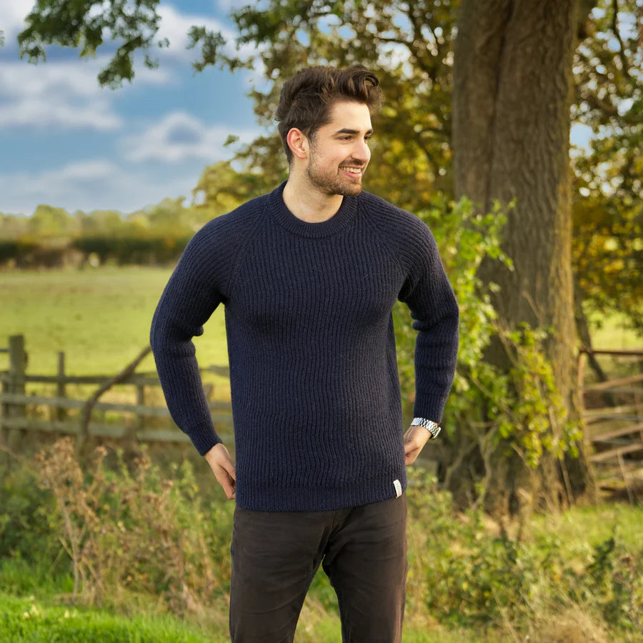 Mars Knitwear Hawking Navy