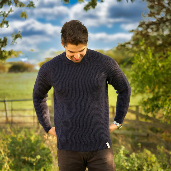 Mars Knitwear Hawking Navy