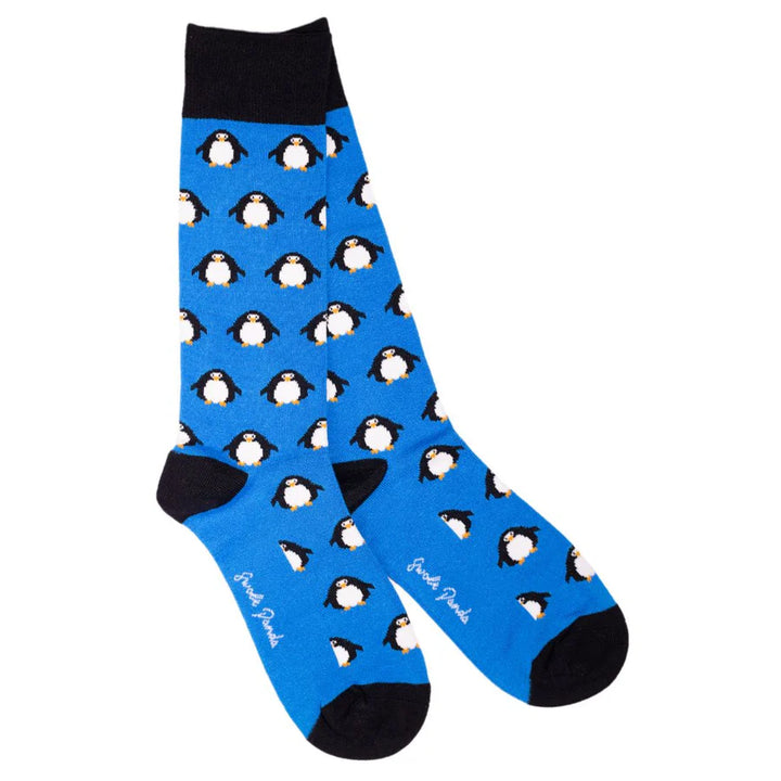Swole Panda penguin Socks