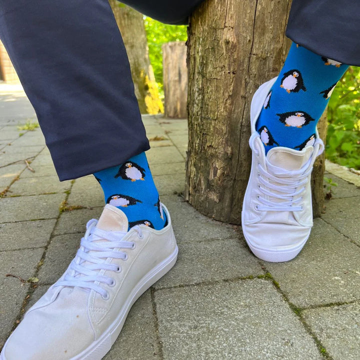 Swole Panda penguin Socks