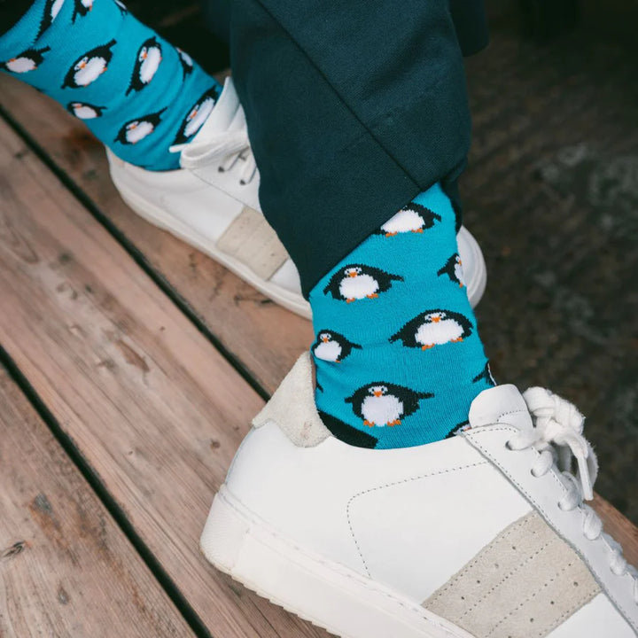 Swole Panda penguin Socks
