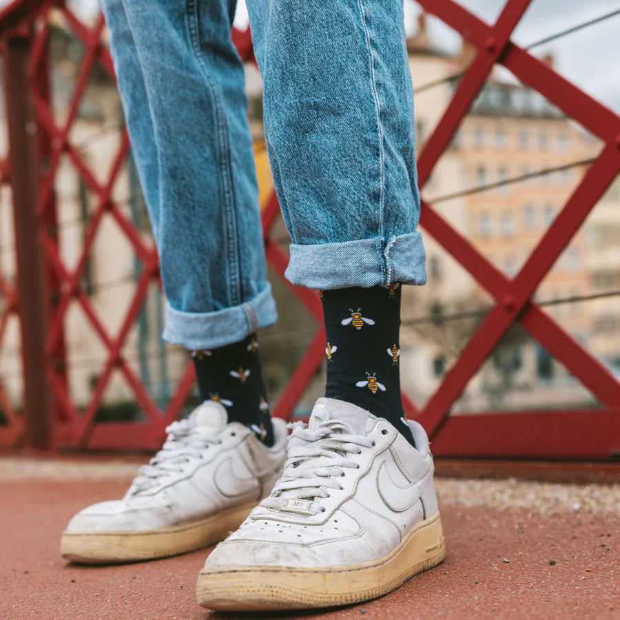 Swole Panda Bumblebee Socks
