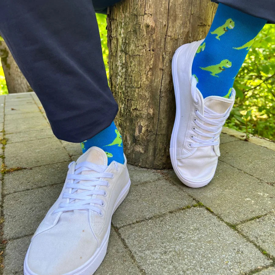 Swole Panda T-Rex Socks