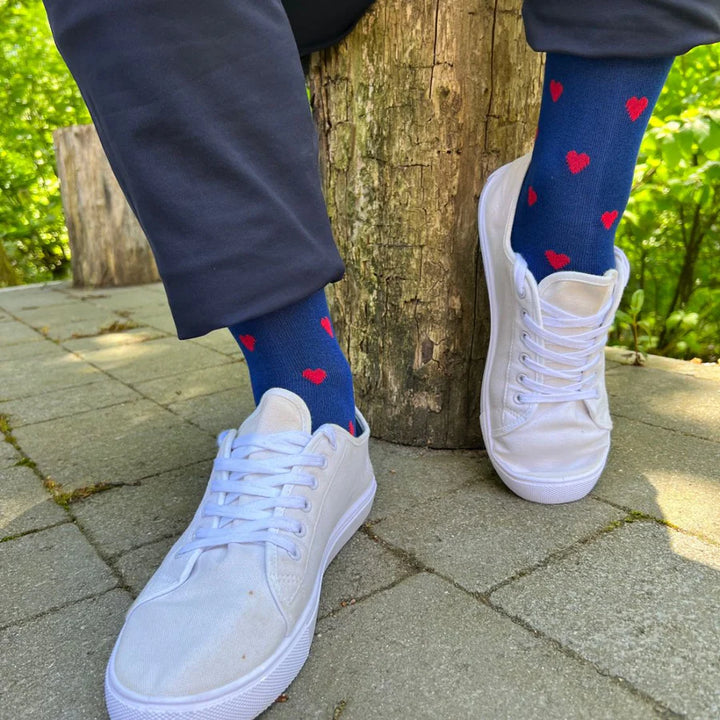 Swole Panda Heart Bamboo Socks 4-7