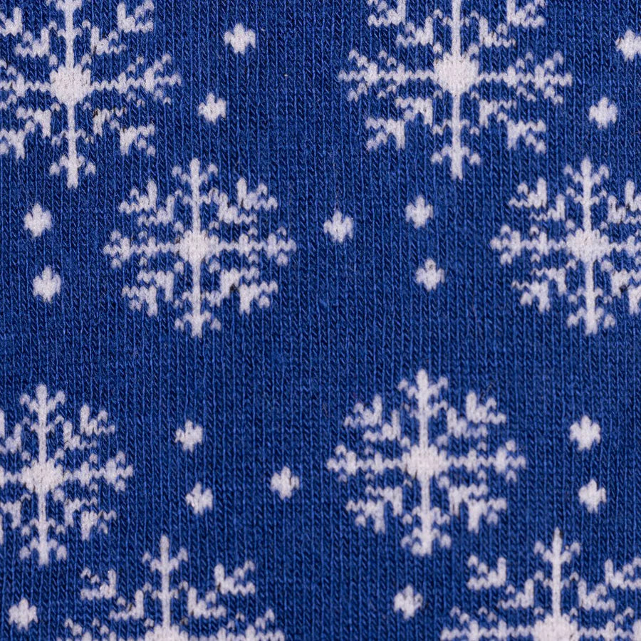 Swole Panda Snowflakes Socks