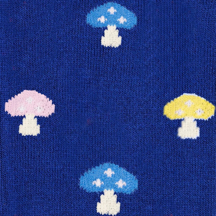 Swole Panda Mushroom Bamboo Socks 4-7