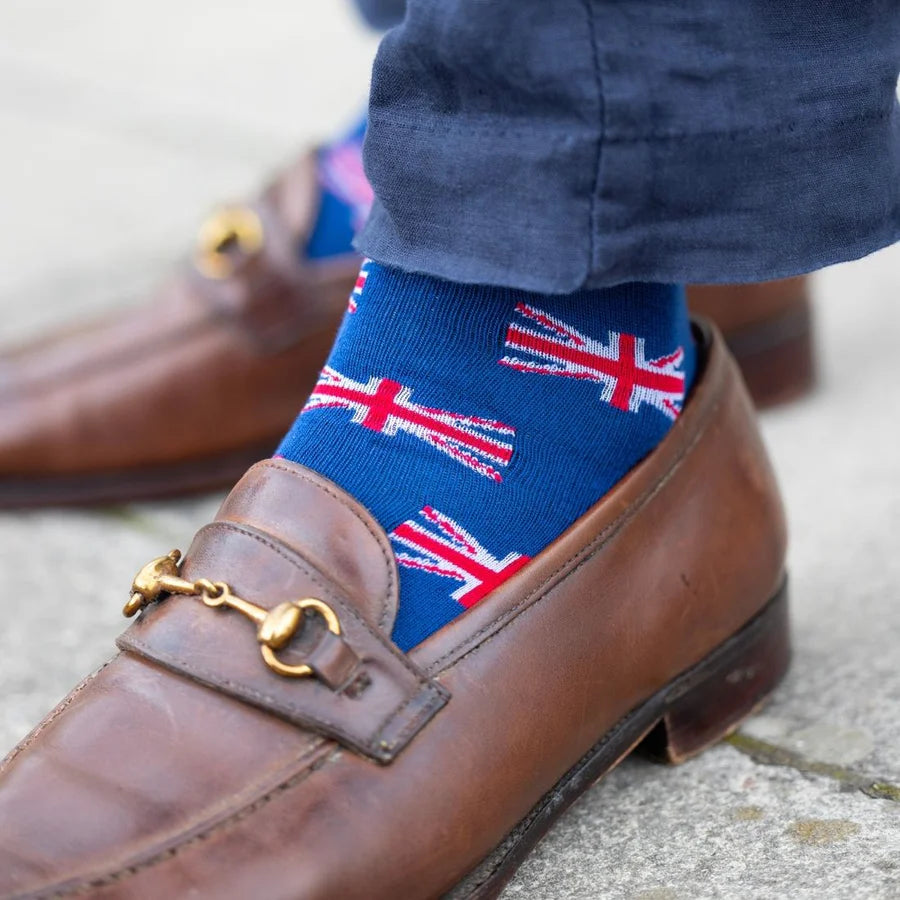 Swole Panda Union Jack Socks