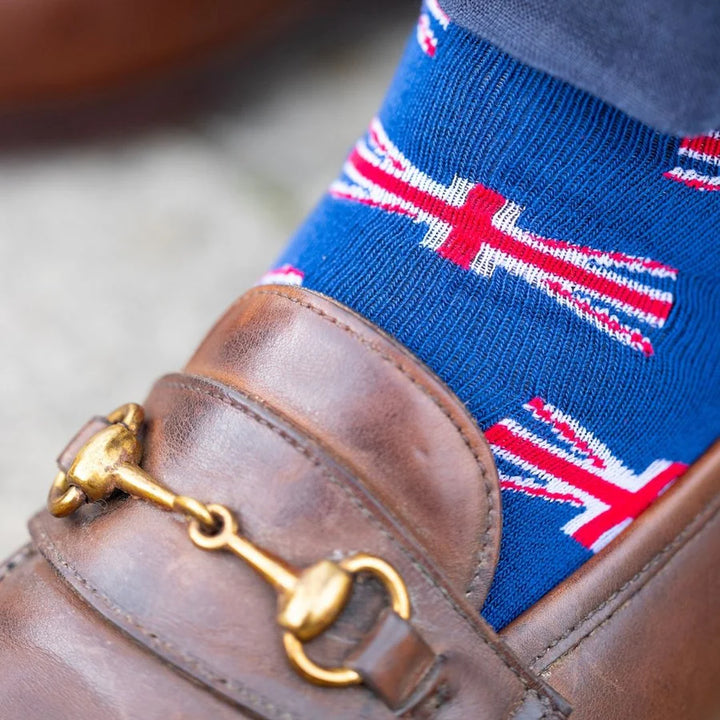 Swole Panda Union Jack Socks