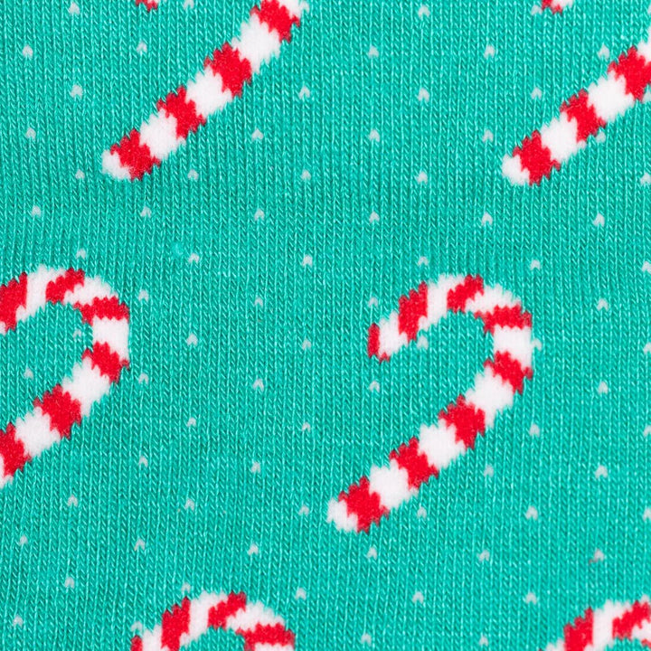 Swole Panda Candy Cane Bamboo Socks
