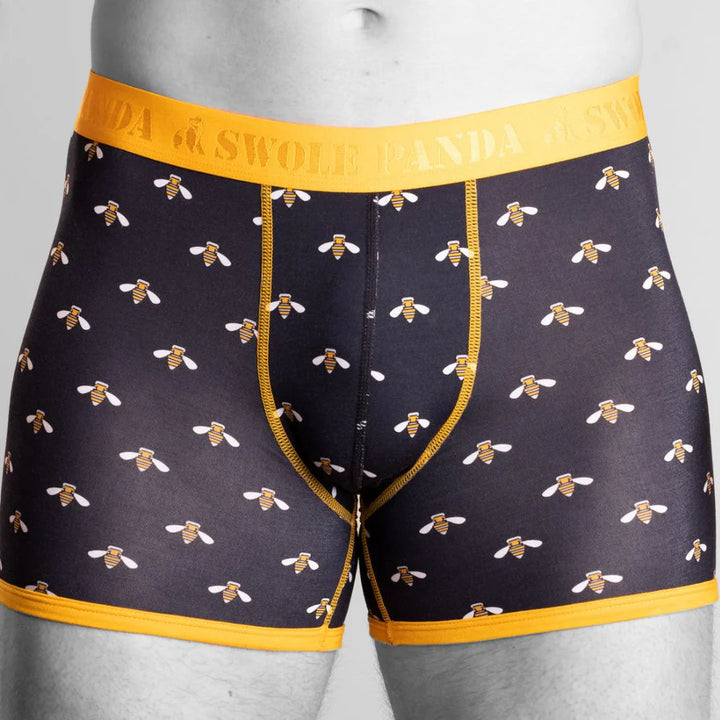 Swole Panda Boxer Shorts Bumblebees