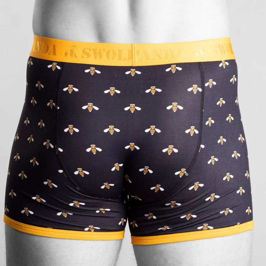 Swole Panda Boxer Shorts Bumblebees
