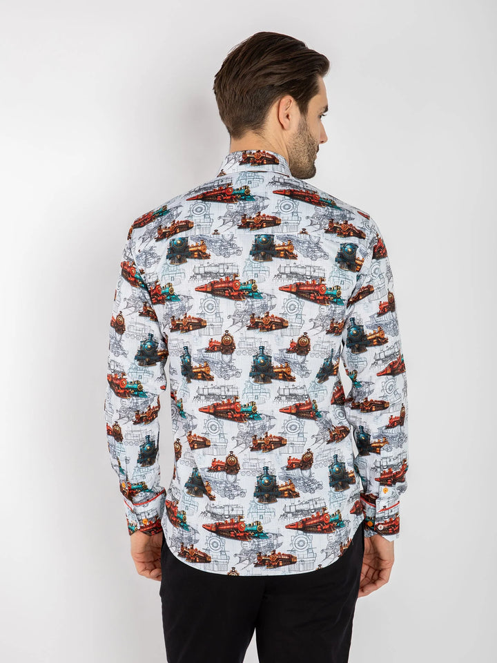 Claudio Lugli Locomotive White Shirt