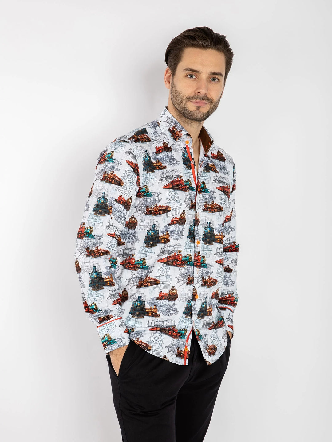 Claudio Lugli Locomotive White Shirt