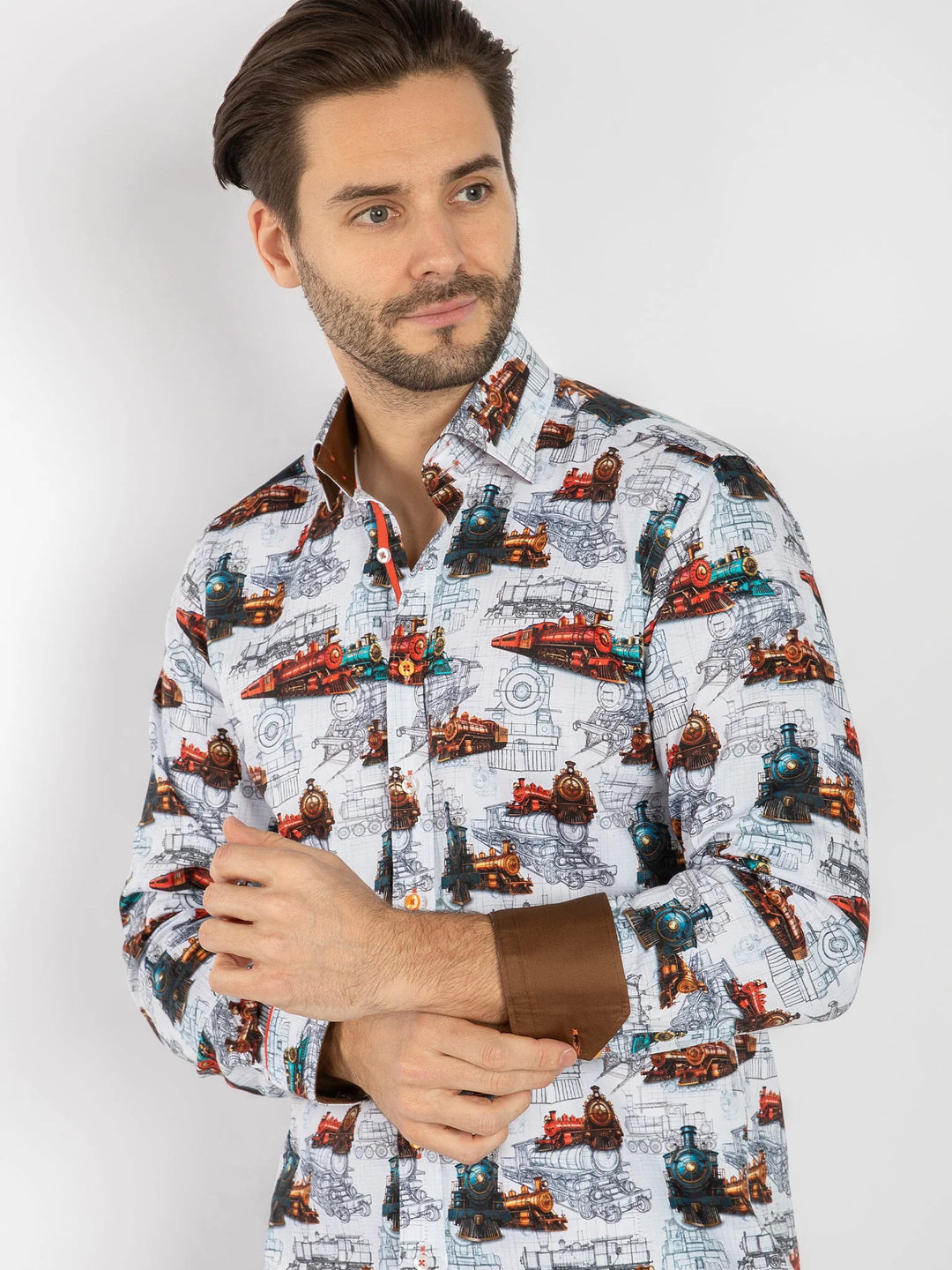 Claudio Lugli Locomotive White Shirt