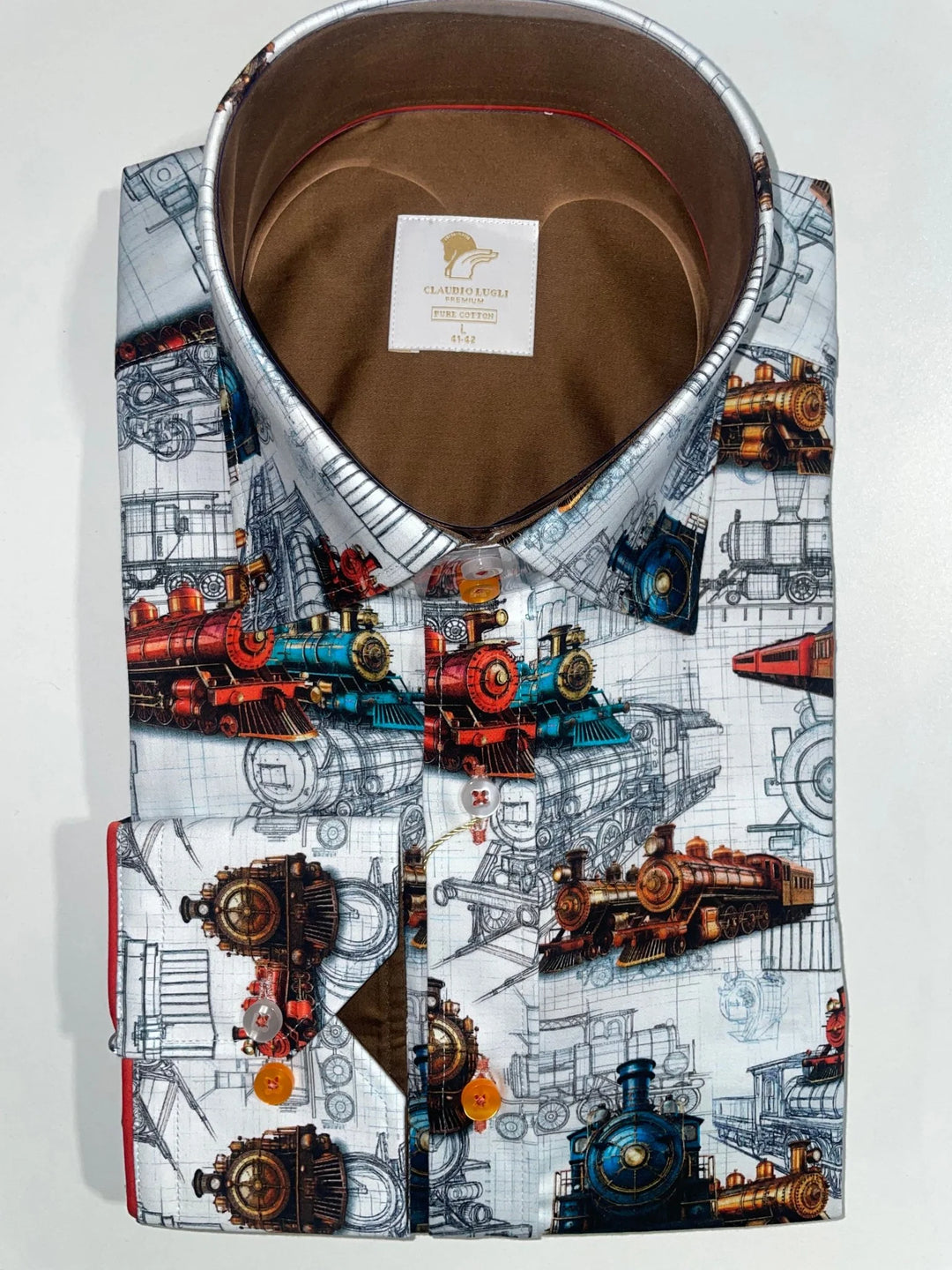Claudio Lugli Locomotive White Shirt
