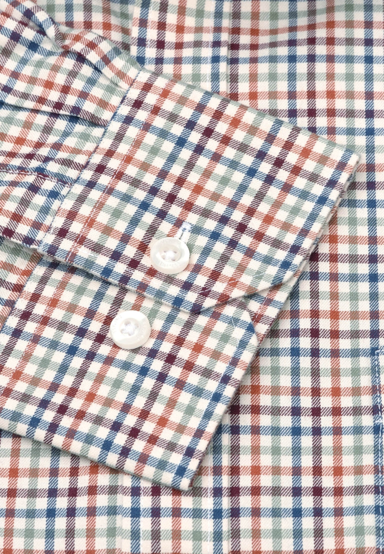 Brook Taverner Tattersall Check Long Sleeve Multi