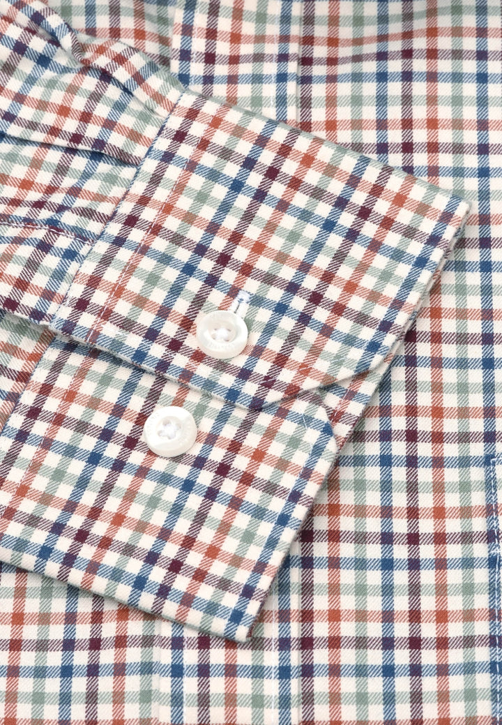 Brook Taverner Tattersall Check Long Sleeve Multi