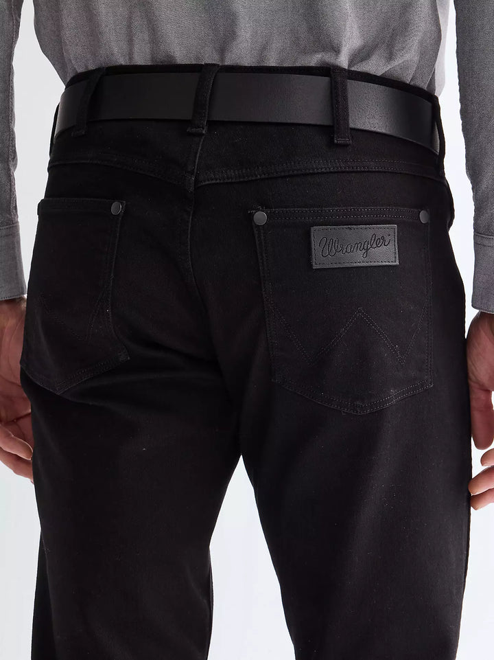Wrangler Metal Loop Black Belt