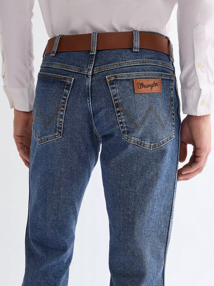 Wrangler Metal Loop Cognac Belt