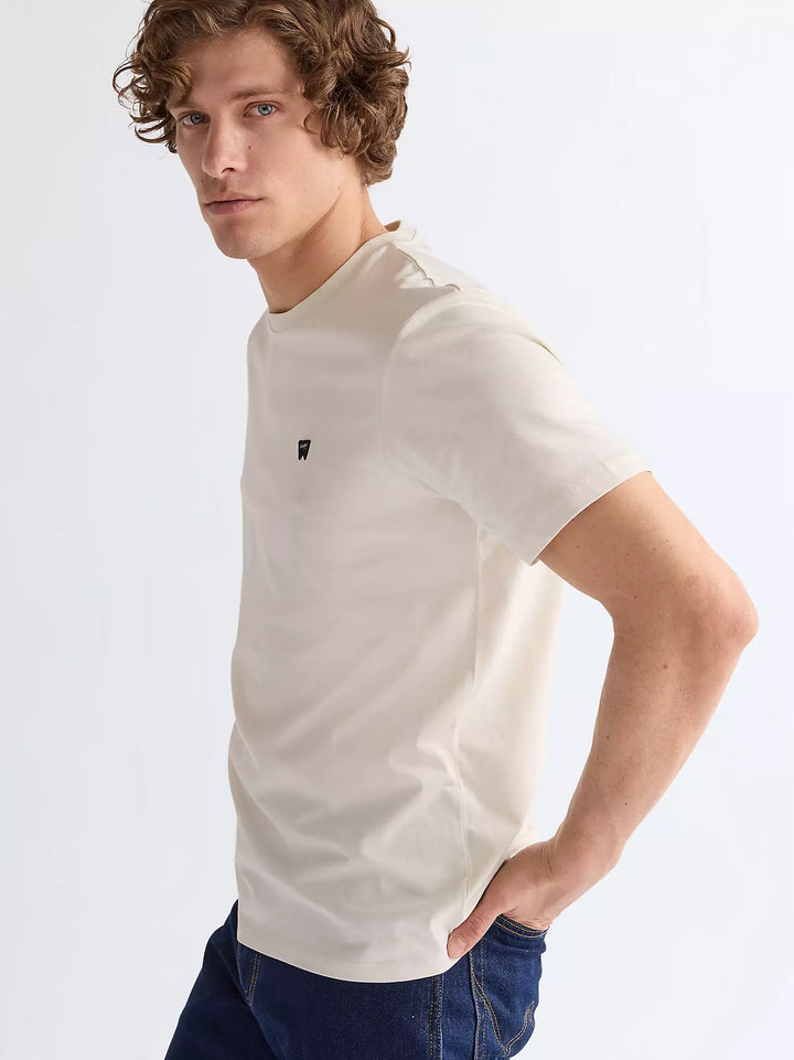 Wrangler Sign Off T-Shirt - Vintage White