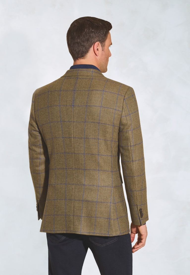 Brook Taverner Breedon Fern Check Tweed Jacket