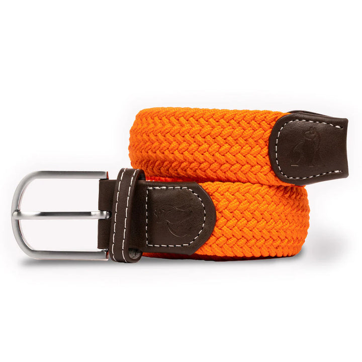 Swole Panda Woven Belt Tangerine Orange