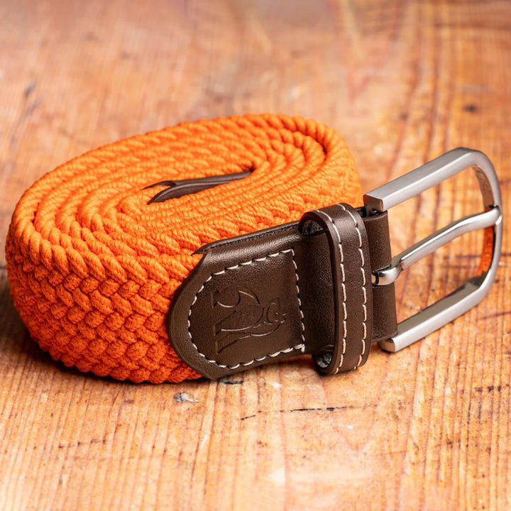 Swole Panda Woven Belt Tangerine Orange