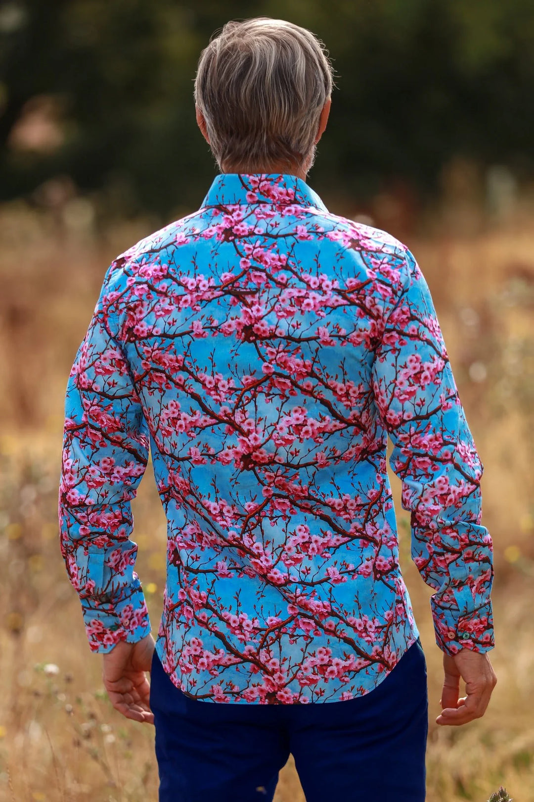 Claudio Lugli Cherry Blossom Print Shirt