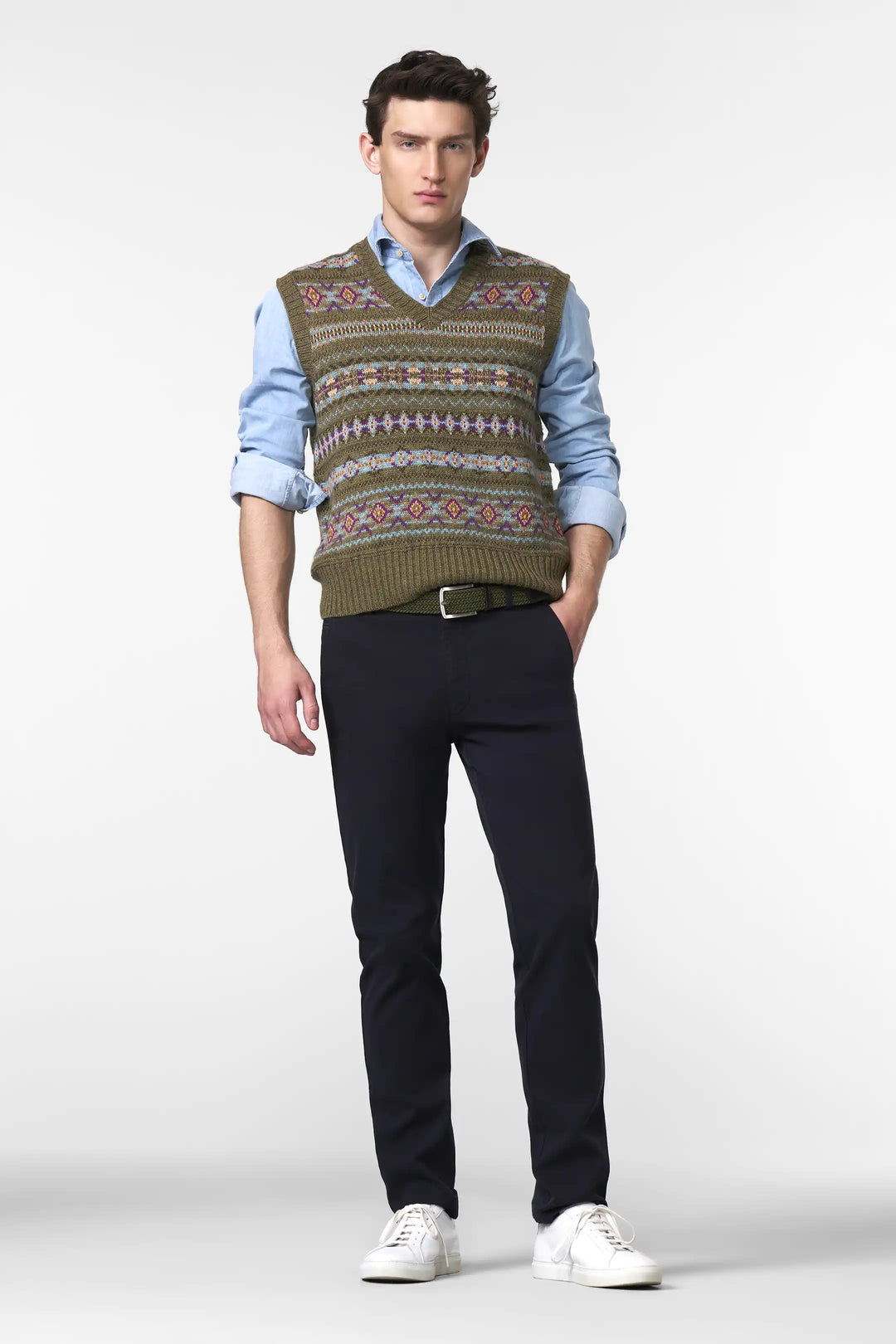 Meyer Bonn Navy Chino