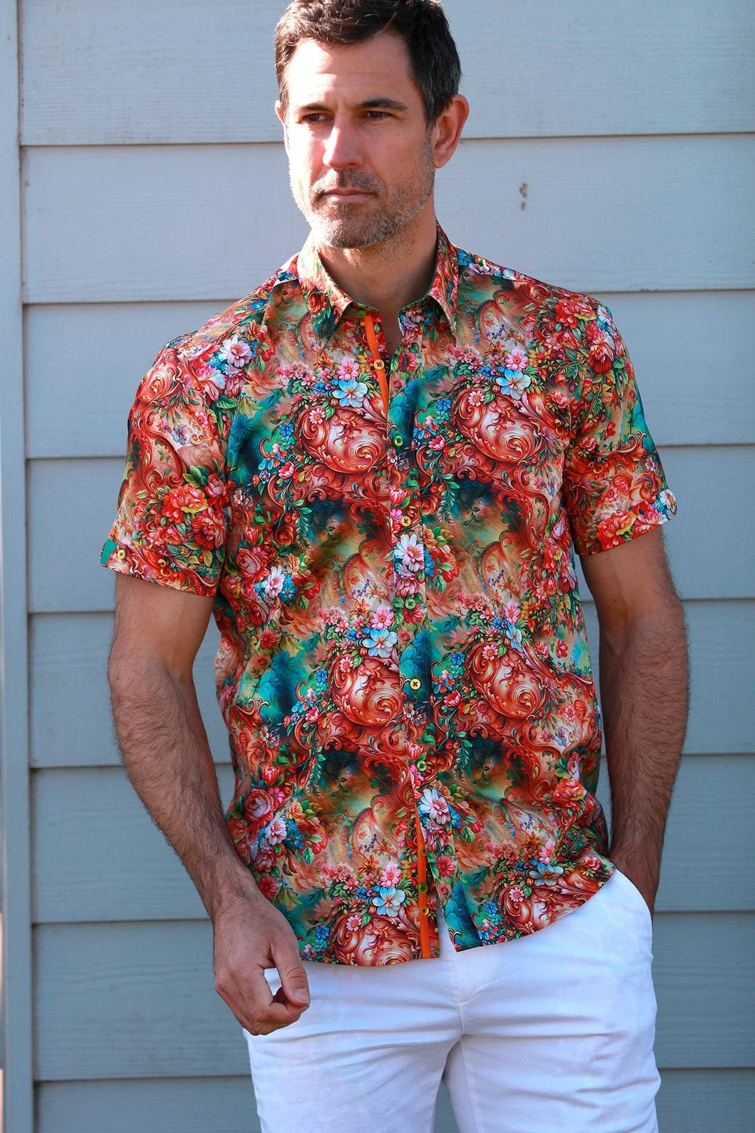 Claudio Lugli Gold Botanical Garden- Short Sleeve