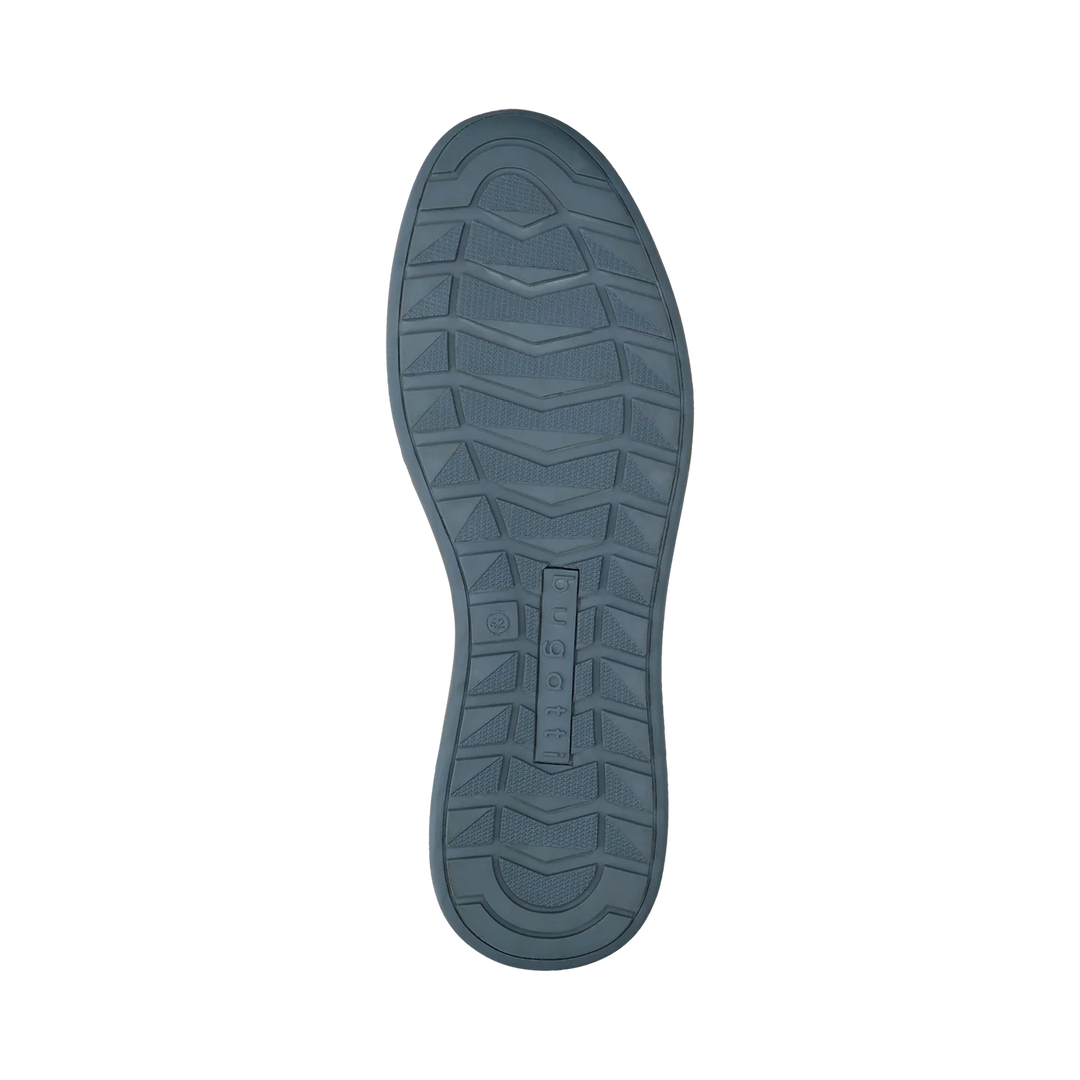 Bugatti Cognac Leather Stripe Trainer