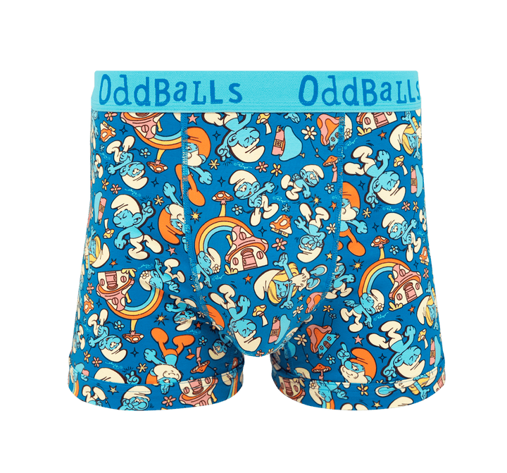 Smurfs - Mens Cotton Boxer Shorts