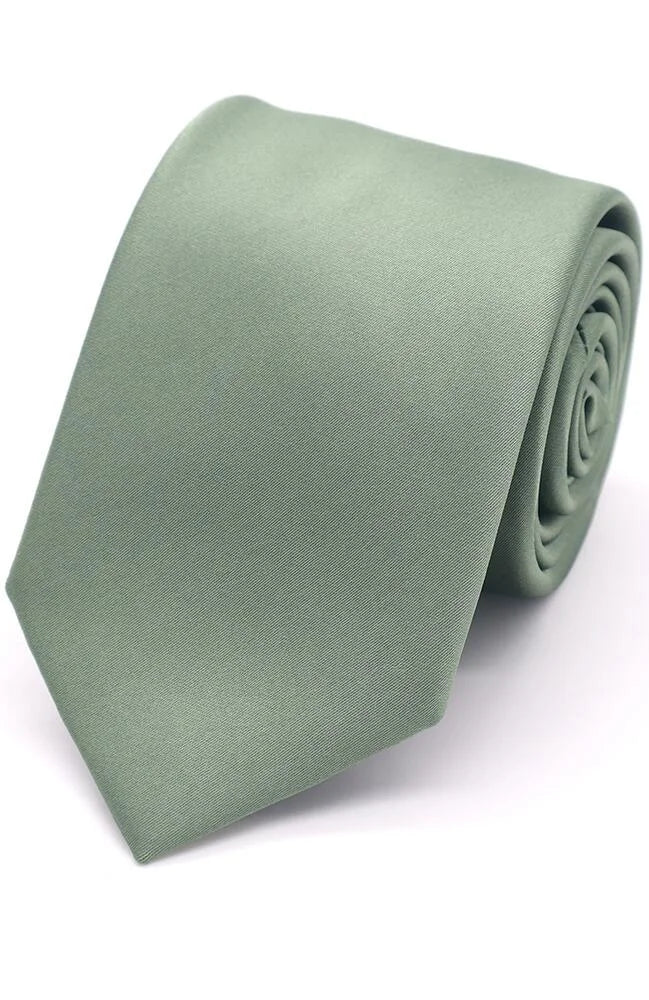 Plain Tie -Sage