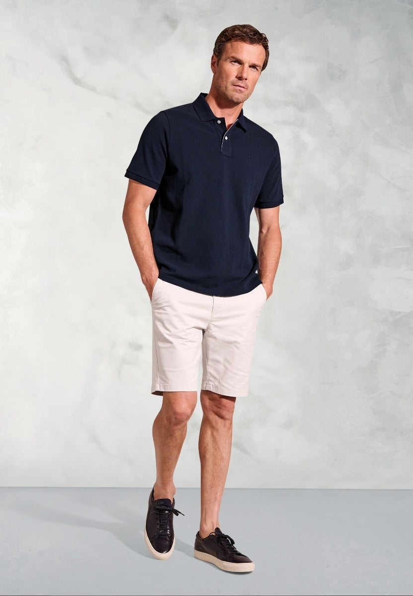Brook Taverner Firth Polo Shirt Navy