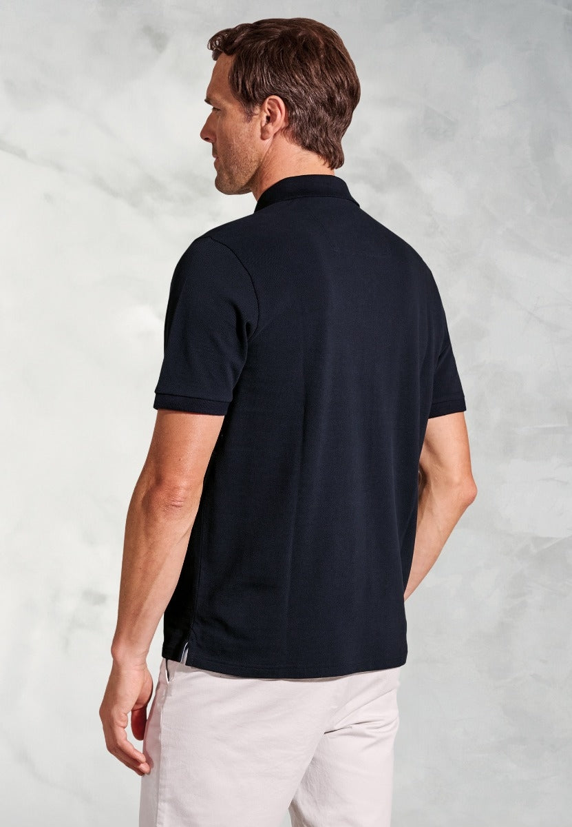 Brook Taverner Firth Polo Shirt Navy