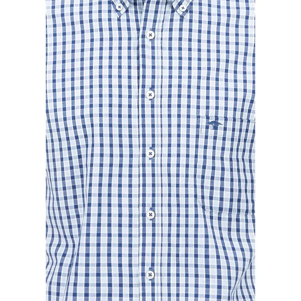 Fynch-Hatton Long Sleeve Shirt Midnight Small Check