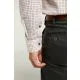 Double Two Long Sleeve Rust Checked Shirt