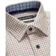 Double Two Long Sleeve Rust Checked Shirt